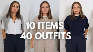 SPRING CAPSULE WARDROBE | 10-Item Capsule Wardrobe for Fluctuating Weight