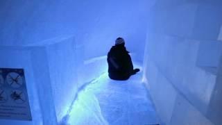 Ice Slide at the Kemi Snow Castle!