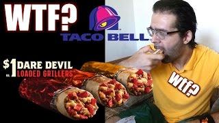 WTF: Taco Bell Ghost Pepper Griller Review *Gauntlet* | FreakEating Weird Fast Food