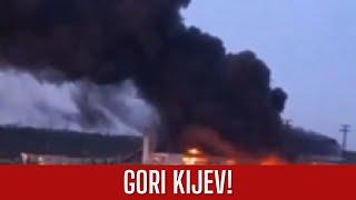 GORI U KIJEVU! BRUTALNA NOĆ, ODZVANJALE EKSPLOZIJE!