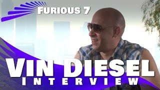 VIN DIESEL EMOTIONAL INTERVIEW - FURIOUS 7 - VIN BREAKS DOWN HONORING PAUL WALKER