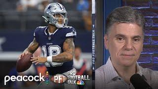 Cowboys can see what Trey Lance has with Dak Prescott injured | Pro Football Talk | NFL on NBC