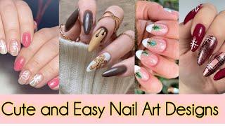 Cute and Easy Nail Art Designs|| New and easy fall nail art designs 2024 || #2024nails #stylesforall