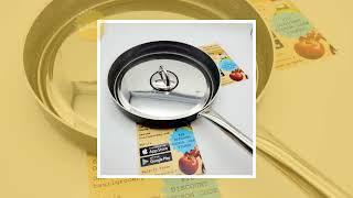 KARACA Dark Silver Bio Granit 32cm Balik Borek Tava- Frying Pan