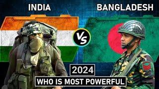 India VS Bangladesh Military Power Comparison 2024