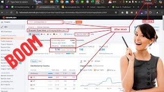 How We Boosted Organic Traffic in 4 Days Real Results | Dipen Bishwas