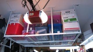 Fleximounts 4x6 Garage Ceiling Storage Rack Install & Review