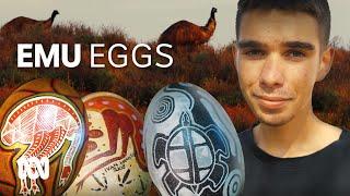 Jareece: We paint our stories on emu eggs | NAIDOC Week | ABC Australia