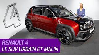 RENAULT 4 (2025). POURQUOI le nouveau SUV électrique urbain et MALIN nous a SEDUITS