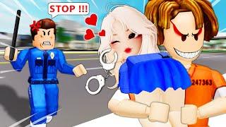 ROBLOX Brookhaven RP: Bad Criminals Wanted To Date Me | Gwen Gaming Roblox