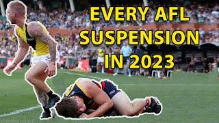 EVERY AFL Suspension in 2023 - Holding The Bull