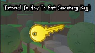 How To Get Cementery Key Tutorial {Wave Defense Gaem}