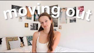 I have to move out from my apartment moving out vlog