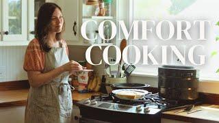 Fall Farmhouse Kitchen Comforts | Hearty breakfast, farm fresh dinners and dwindling garden harvests