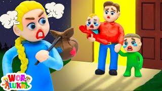 Oh No, Daddy! Don't Make Mommy Angry | Funny Story About Luka Family | WOA Luka Channel