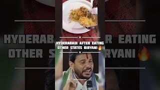 HYDERABADi BIRYANi||#chickenbiriyani #muttonbiryani #telugucomedy #telugumemes #hyderabad #andhra