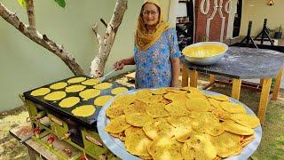 🫓🫓🫓 Besan Chilla Making | Veg Village Food