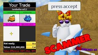 Kid thinks he can take my Leopard and Kitsune Fruit LOL (Blox Fruits)