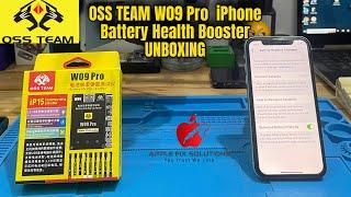 OSS TEAM W09 Pro  iPhone Battery Health Booster | UNBOXING W09 Pro | iPhone Battery Boost