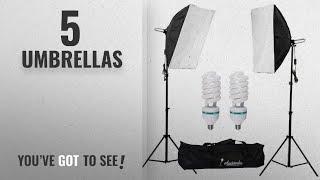 Top 10 Umbrellas [2018]: Abeststudio 2x135W Continuous Lighting Kit 20"x28"/50x70cm Softbox Soft