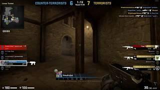 CSGO Highlights - Double flick kill at Cobblestone