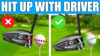 Swing UP with your Driver: Left Toe Back drill