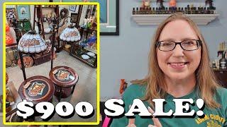 WHAT SOLD IN OUR ANTIQUE BOOTH?! October 2024 Sales! | Vintage Resale