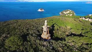 Il Mausoleo Tonietti di Cavo: Uno Spettacolare Volo con il Drone sopra questo capolavoro Storico