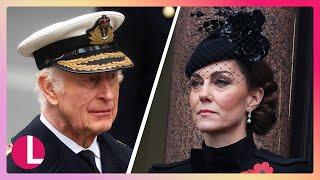 King Charles Joined By William and Kate to Mark Remembrance Sunday | Lorraine