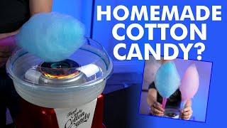 Homemade Cotton Candy? Nostalgia Cotton Candy Maker Review