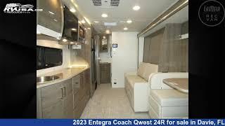 Eye-catching 2023 Entegra Coach Qwest Class C RV For Sale in Davie, FL | RVUSA.com