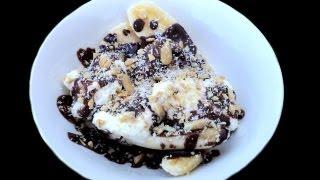 HOW TO MAKE A BANANA SPLIT