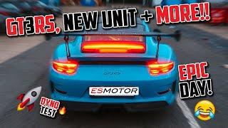 #porsche GT3RS & NEW UNIT!! EPIC DAY AT ES MOTOR UK!