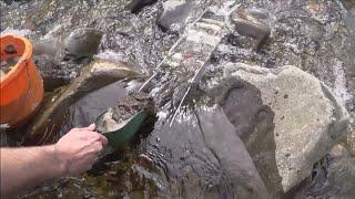 GOLD Digging and Panning First Time. UK