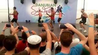 Danubian Salsa Festival 2015 - Chiquito y Dominican Power: Body movement