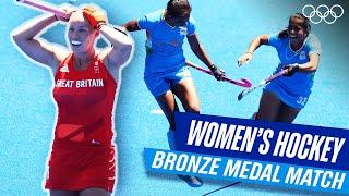 Incredibly close bronze medal match  | GBR v IND | Tokyo Replays