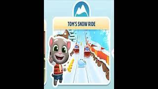 Tom 's Snow Ride (Talking Tom Gold Run)