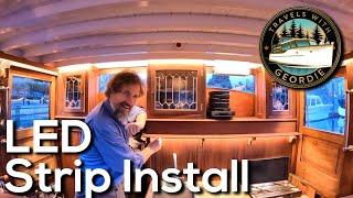 Electrical Upgrades on MV Poem | Wooden Boat Wiring Tips & Tricks #443 - Travels With Geordie