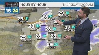 Tracking snow and a big drop in temps: Cleveland weather forecast for December 11, 2024