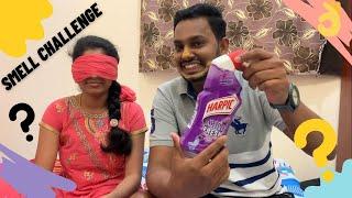 Smell Challenge in Tamil | Super Funny Video | Tamil Couple Challenge | Dubai Dudes