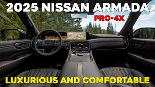 2025 Nissan Armada Pro-4X Interior Review