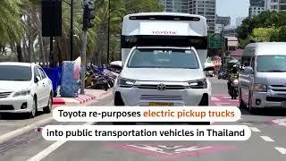 Toyota pilots EV pickup trucks in key Thai market | REUTERS