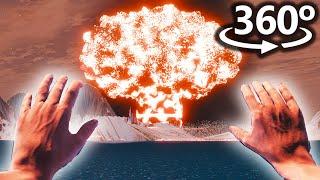 ATOMIC BOMB in 360° | VR / 4K 