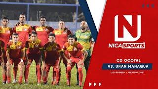  EN VIVO - Liga Primera  CD Ocotal  UNAN | Torneo Apertura 2024 - Jornada 16