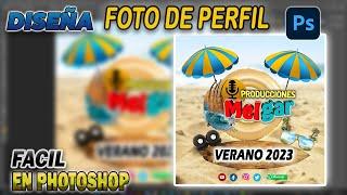 Photoshop Tutorial | Diseño de imagen para PERFIL de REDES SOCIALES  // Joselito Lloclle