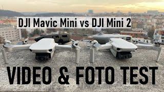 DJI Mavic Mini vs DJI Mini 2 - Video & foto & noise test