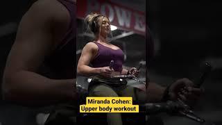 Miranda Cohen Workout: Upper body workout #fitness #miranda