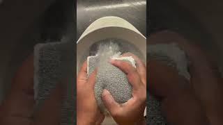 Silver sand on gymchalk #gymchalkasmr #oddlysatisfying #unplainjaneasmr