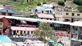 Badrinath Temple Beautiful in morning view