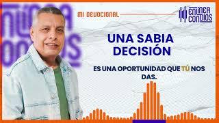 UNA SABIA DECISIÓN  Martes/29/Octubre/2024 En Línea Con Dios